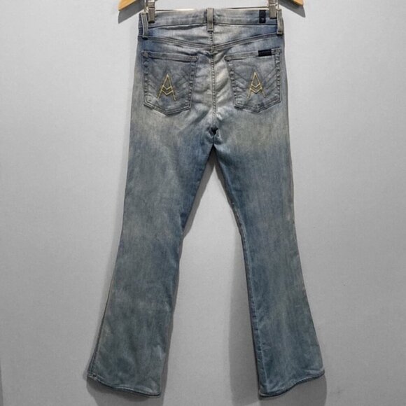 7 For All Mankind A Pocket Bootcut Jeans 27 - Picture 2 of 14